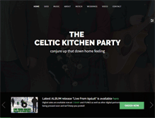 Tablet Screenshot of celtickitchenparty.com